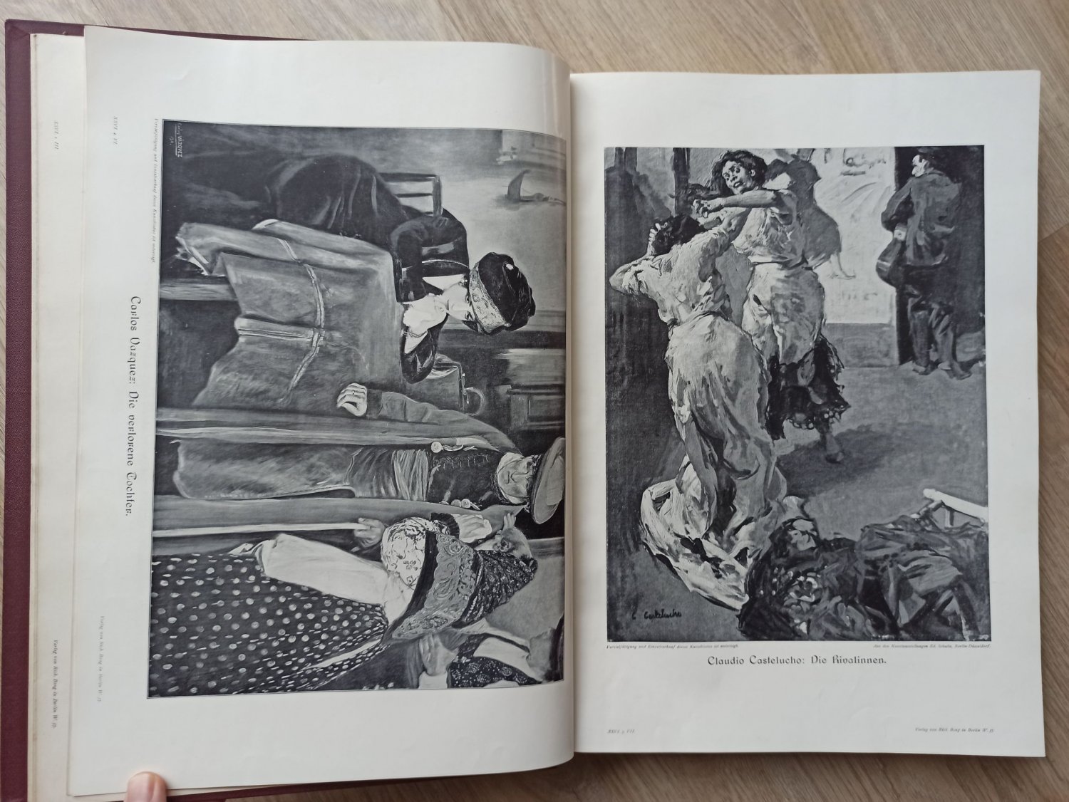 Moderne Kunst in Meister-Holzschnitten nach Gemälden und